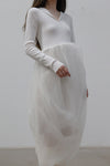 SWAYING/KNIT Organza Swivel Dress SW212LS16 PS30